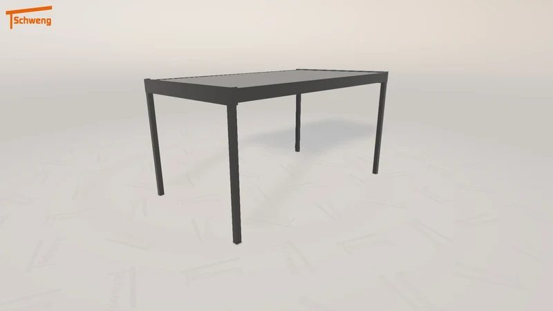 #DE Schweng Flachdachcarport C600 (ID 5mnnq3)