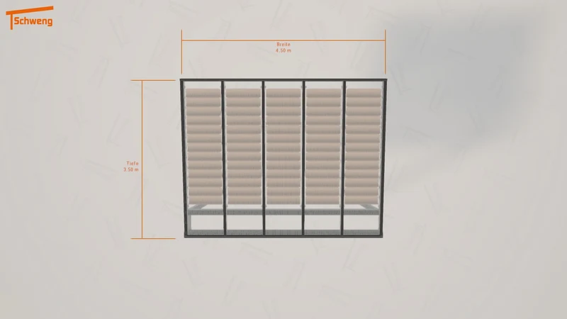 #DE Schweng Terrassenüberdachung S400 (ID 85dzkq)