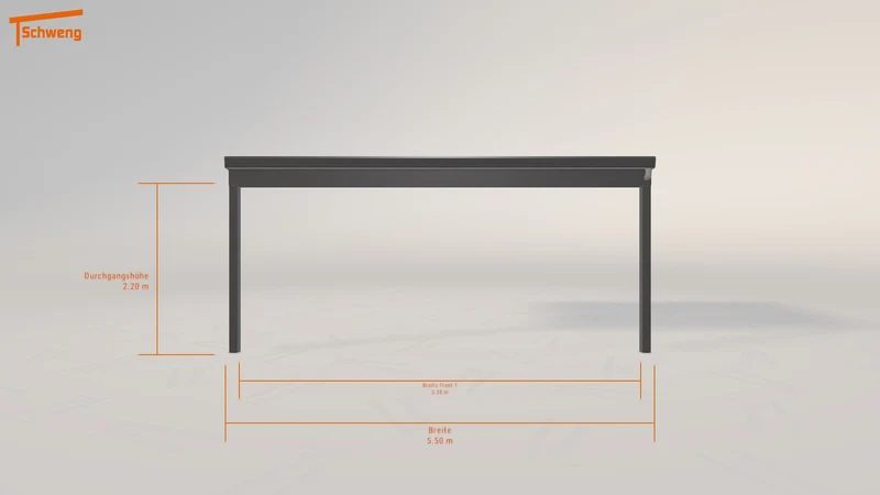 #DE Schweng Terrassenüberdachung S400 (ID 9wn497)