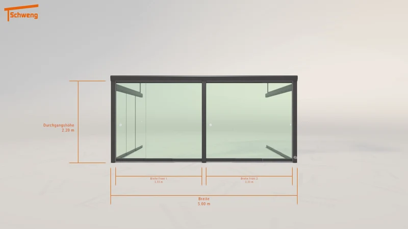 #DE Schweng Terrassenüberdachung S400 (ID yg8mvg)