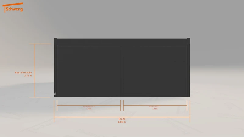 #DE Schweng Flachdachcarport C600+ (ID mj5kjg) #MTG