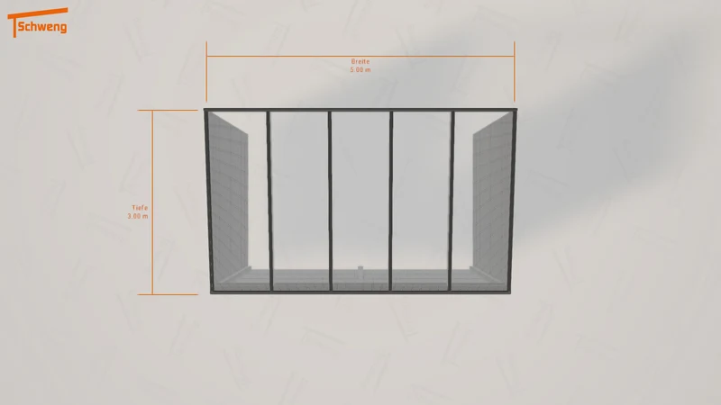 #DE Schweng Terrassenüberdachung S350 (ID jjz8wx)