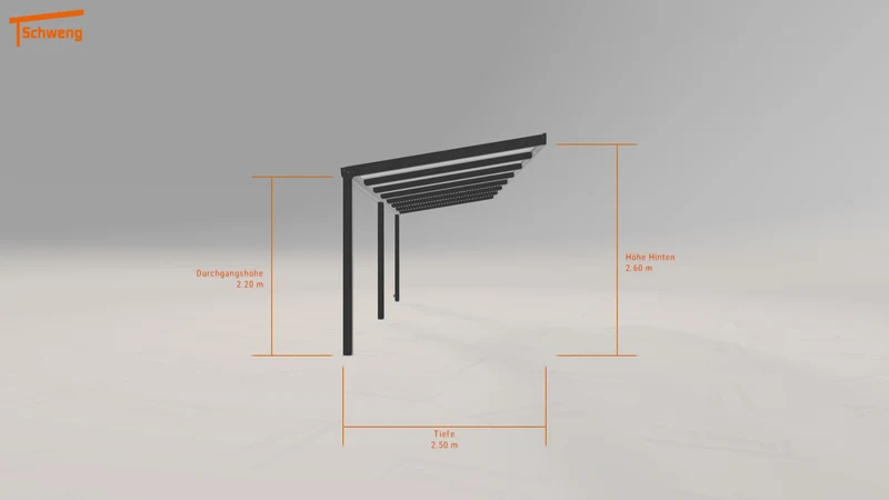 #DE Schweng Pultdachcarport S350 (ID yg8j44)