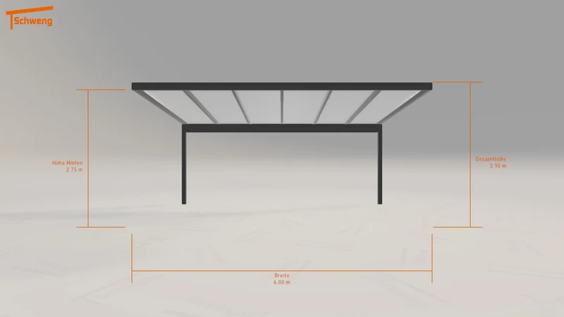 #DE Schweng Terrassenüberdachung S400 (ID zbjxb9)