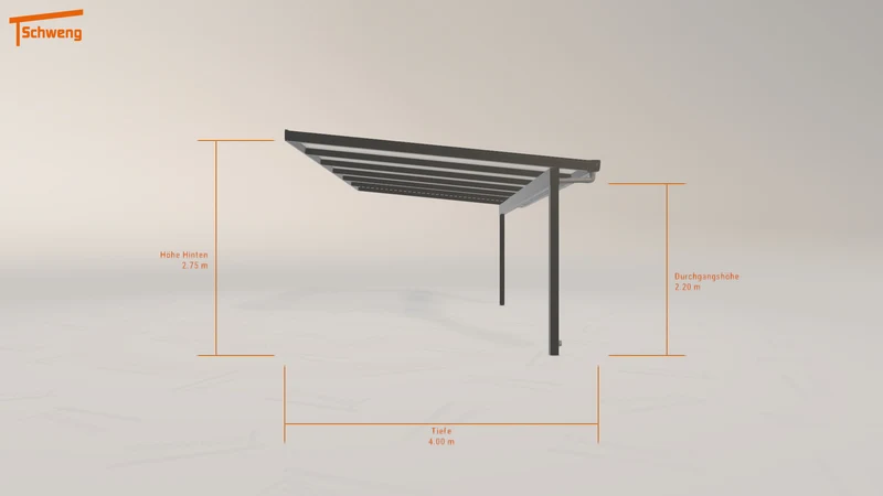 #DE Schweng Terrassenüberdachung S400 (ID zbjxb9)