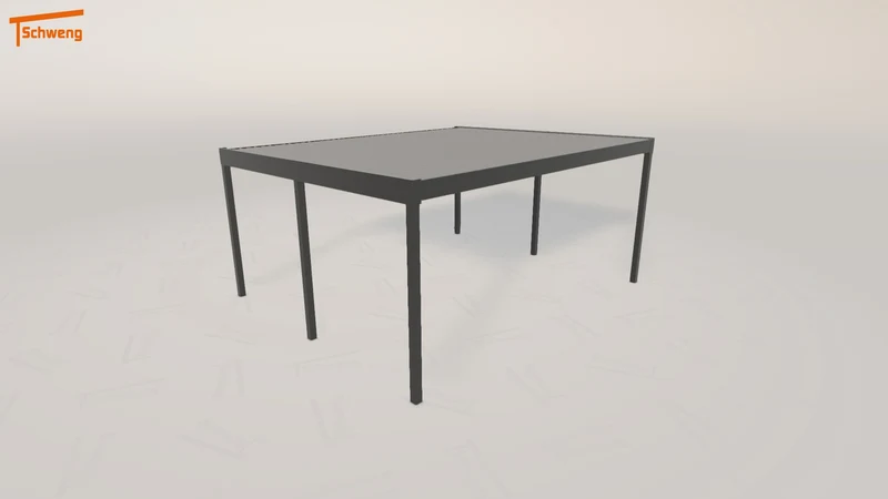 #DE Schweng Flachdachcarport C600+ (ID 85dbk5) #MTG