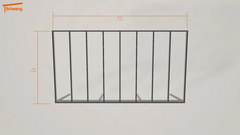 #DE Schweng Terrassenüberdachung S400 (ID mj5xyz)