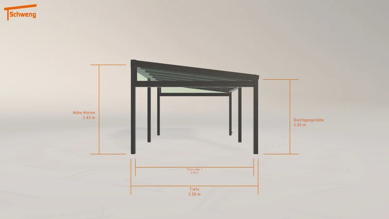 #DE Schweng Pultdachcarport S350 (ID yg8kpv) #MTG