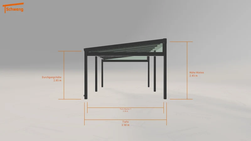 #DE Schweng Pultdachcarport S350 (ID yg8kpv) #MTG