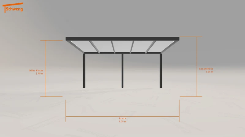 #DE Schweng Terrassenüberdachung S350 (ID w37gq3)
