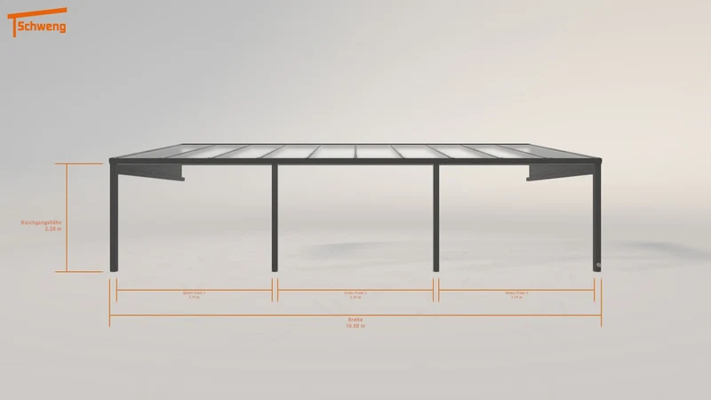 #AT Schweng Pultdachcarport S350 (ID 33wx3p)