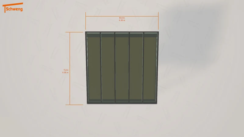 #DE Schweng Terrassenüberdachung S400 (ID 33wrbg) #MTG