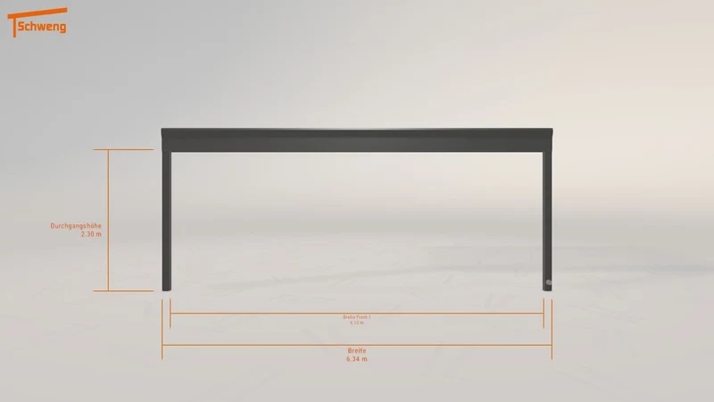 #DE Schweng Terrassenüberdachung S400 (ID x7xwpj)