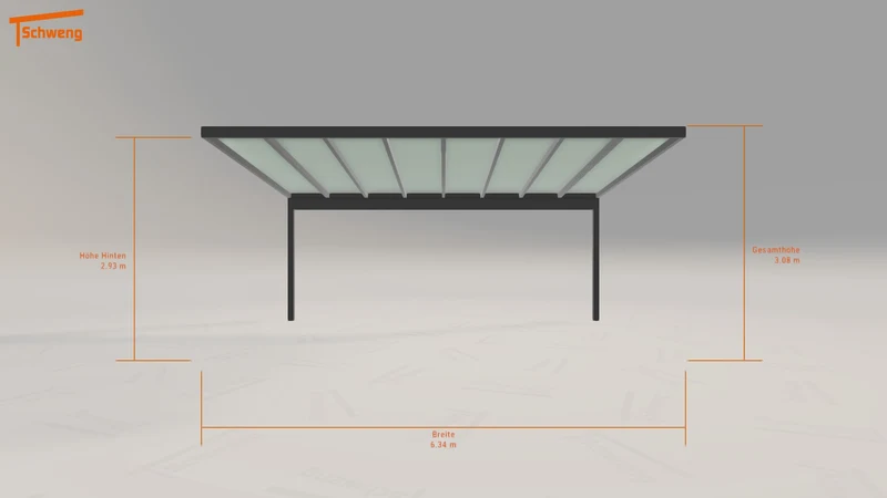 #DE Schweng Terrassenüberdachung S400 (ID x7xwpj)