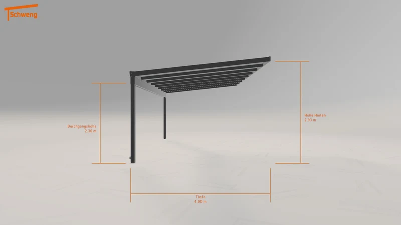 #DE Schweng Terrassenüberdachung S400 (ID x7xwpj)