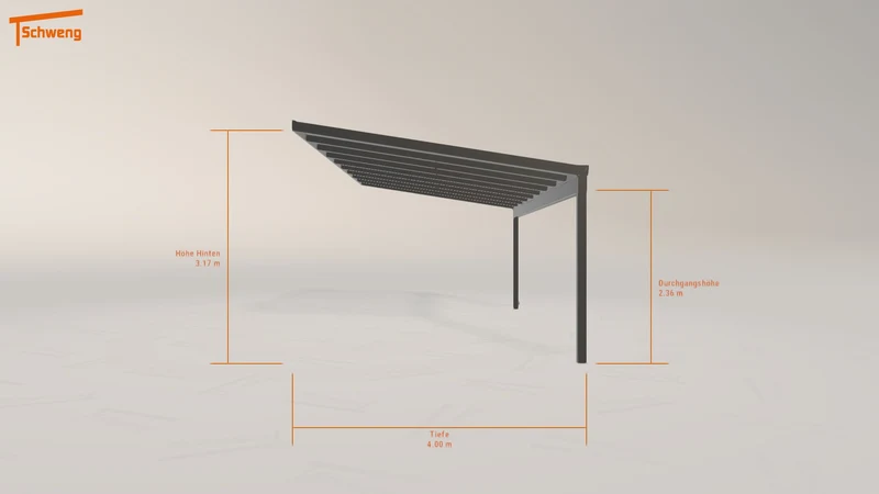 #DE Schweng Terrassenüberdachung S400 (ID pb8g7q)