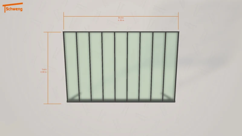 #DE Schweng Terrassenüberdachung S400 (ID pb8g7q)