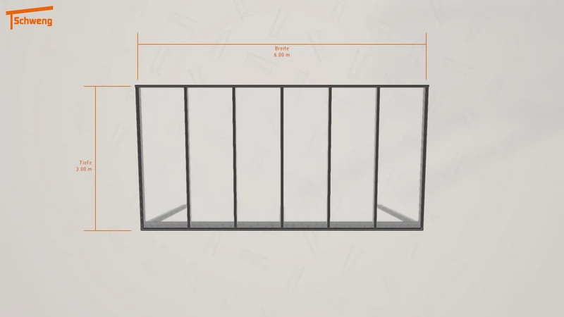#DE Schweng Pultdachcarport S350 (ID bk924g) #MTG