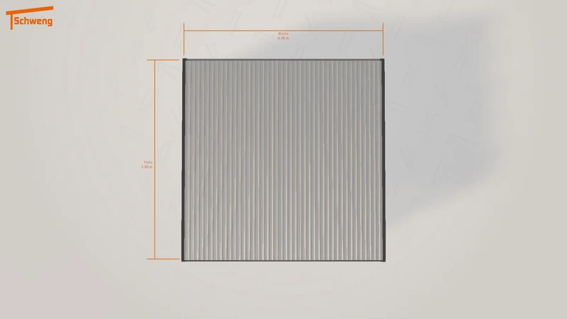 #DE Schweng Flachdachcarport C600+ (ID n57nyb)