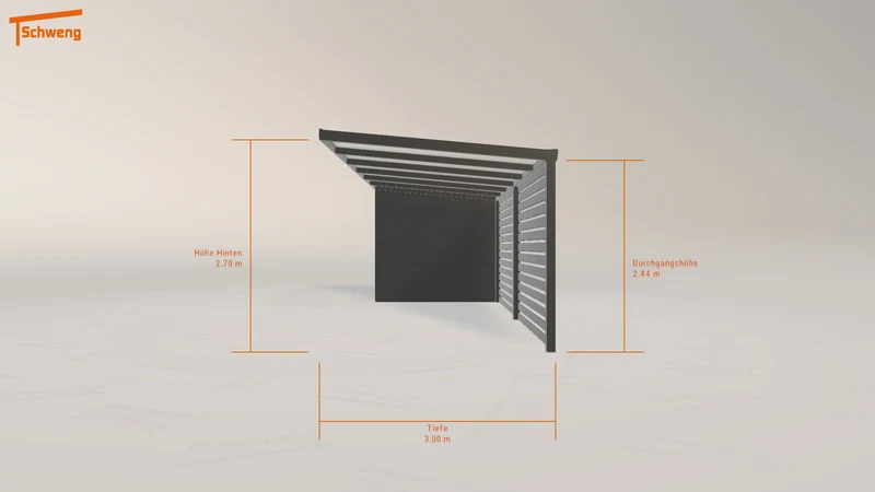 #DE Schweng Pultdachcarport S400 (ID mj5gn8) #MTG