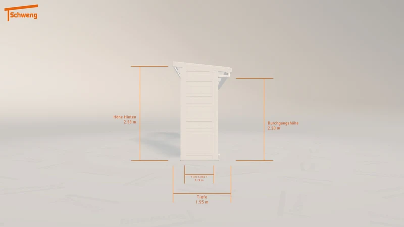 #DE Schweng Terrassenüberdachung S350 (ID zbjppz)