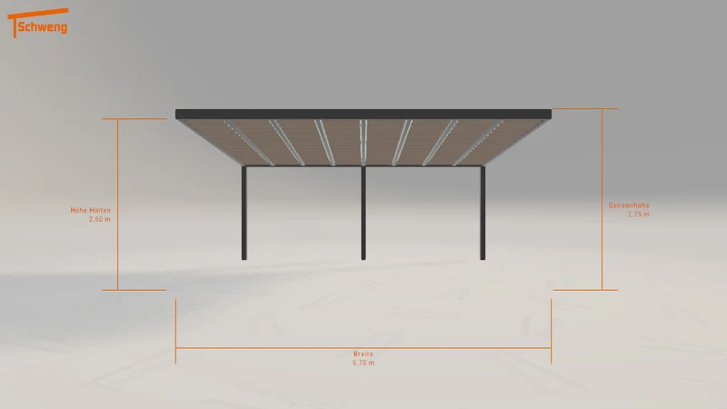 #DE Schweng Terrassenüberdachung S400 (ID 85dj7d)