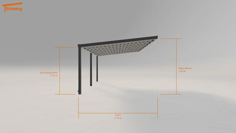 #DE Schweng Terrassenüberdachung S400 (ID 85dj7d)