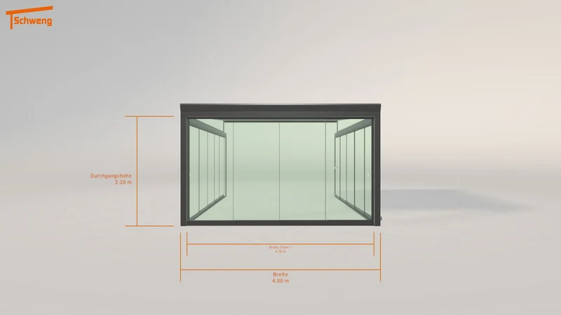 #DE Schweng Terrassenüberdachung S400 (ID w37z5y)