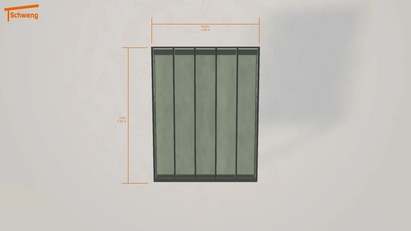 #DE Schweng Terrassenüberdachung S400 (ID w37z5y)