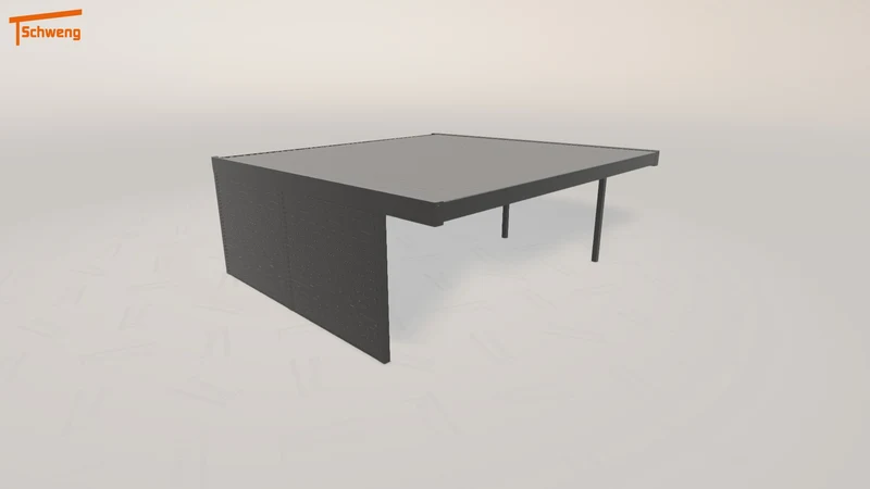#DE Schweng Flachdachcarport C600 (ID bk9rp7) #MTG