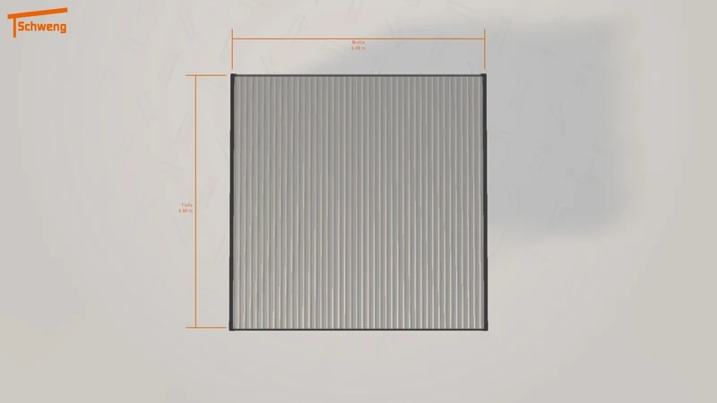 #DE Schweng Flachdachcarport C600 (ID bk9rp7) #MTG