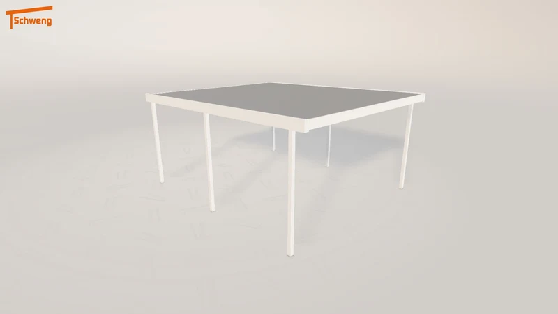 #DE Schweng Flachdachcarport C600+ (ID mj5kdg)