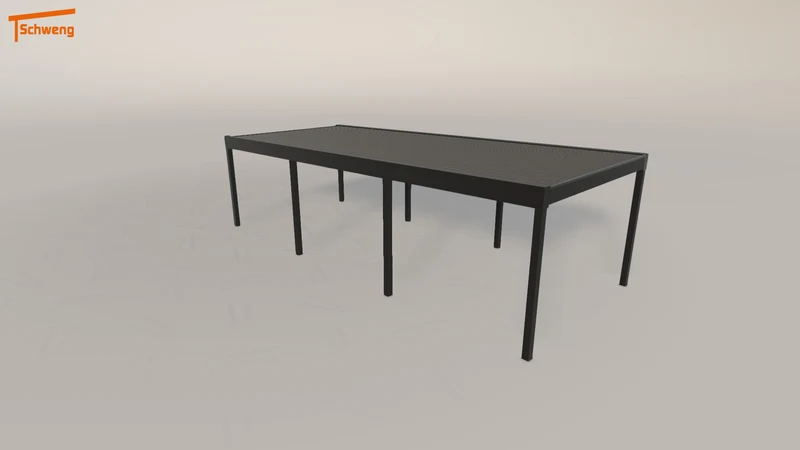 #DE Schweng Flachdachcarport C600 (ID n57m4v)