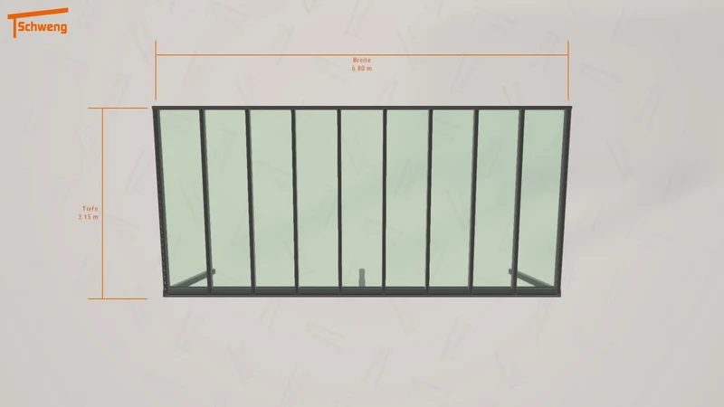 #DE Schweng Terrassenüberdachung S400 (ID x7xngb)