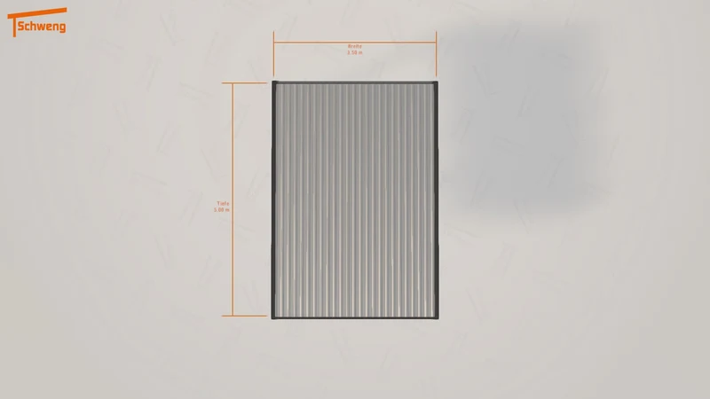 #DE Schweng Flachdachcarport C600 (ID rjwz8z) #MTG