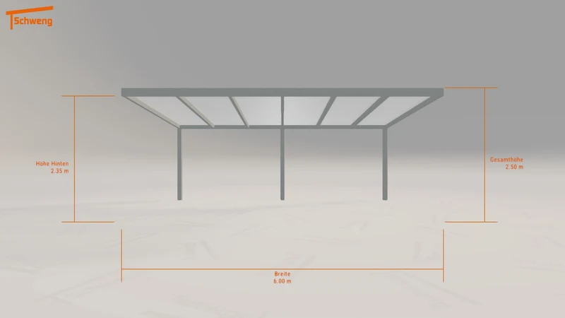 #DE Schweng Pultdachcarport S350 (ID bk9gpr)
