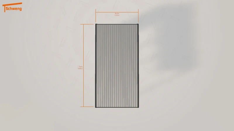 #DE Schweng Flachdachcarport C600 (ID pb84d4) #MTG