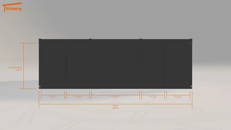 #DE Schweng Flachdachcarport C600 (ID zbjr4m) #MTG