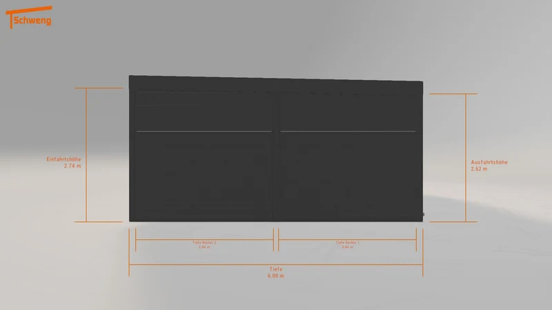 #DE Schweng Flachdachcarport C600 (ID zbjr4m) #MTG