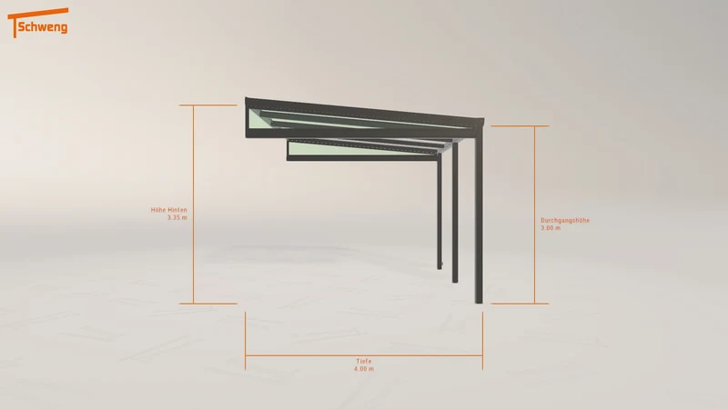 #CH Schweng Terrassenüberdachung S400 (ID dv5k5n)