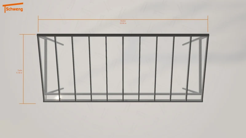 #AT Schweng Pultdachcarport S400 (ID 33wb3w)