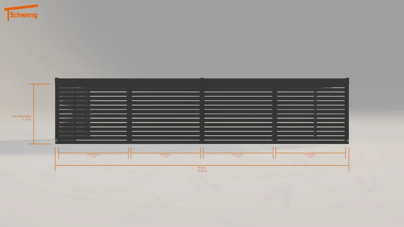 #DE Schweng Flachdachcarport C600 (ID n57ybg)