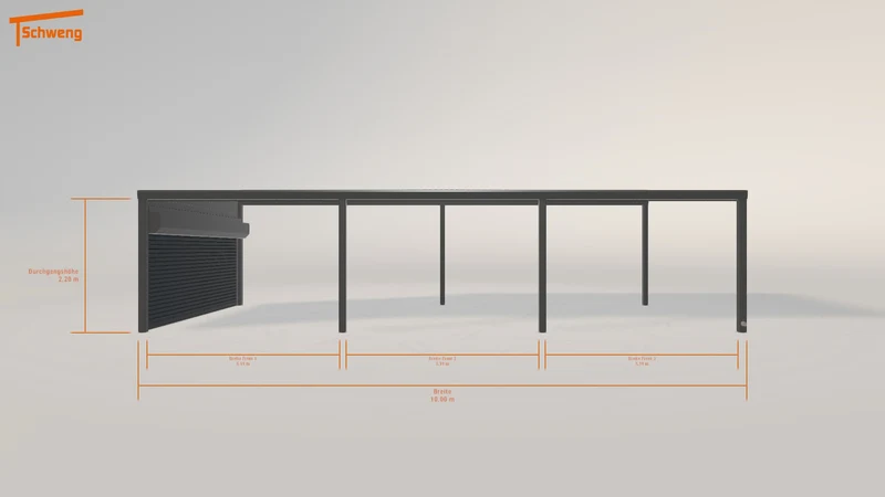 #DE Schweng Pultdachcarport S400 (ID g78bqd) #MTG