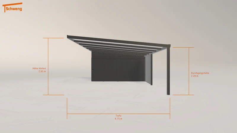 #DE Schweng Pultdachcarport S400 (ID 5mnpvv) #MTG