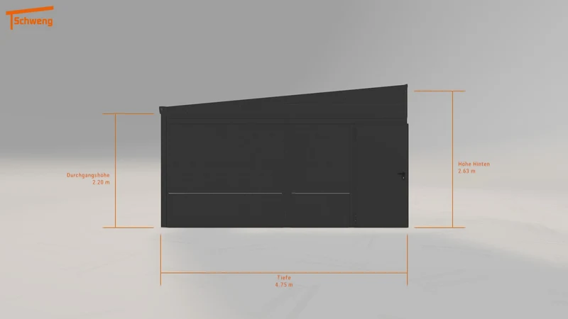 #DE Schweng Pultdachcarport S400 (ID 5mnpvv) #MTG