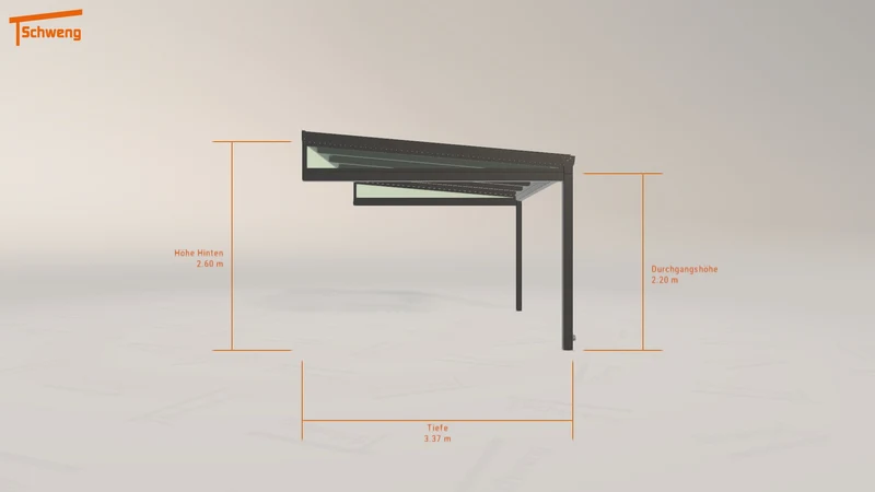#DE Schweng Terrassenüberdachung S350 (ID qdj4zn)