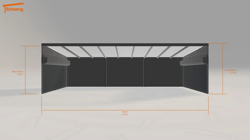 #DE Schweng Pultdachcarport S350 (ID zbjzyv) #MTG