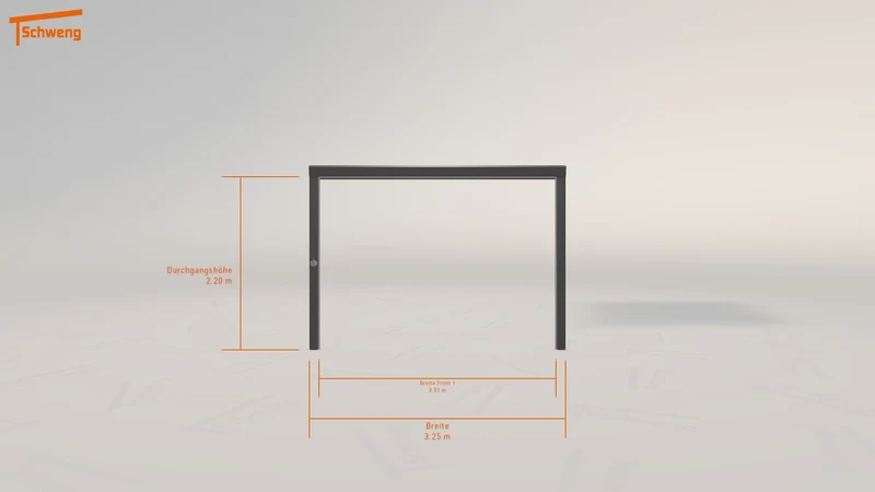 #DE Schweng Terrassenüberdachung S400 (ID x7xd3d)
