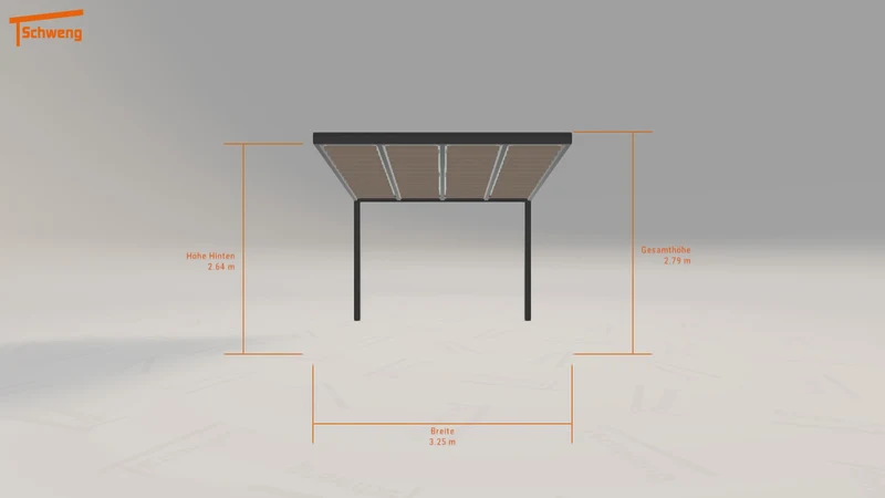 #DE Schweng Terrassenüberdachung S400 (ID x7xd3d)