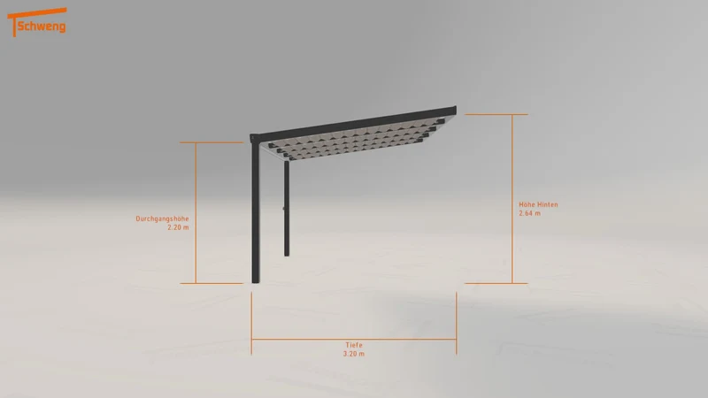 #DE Schweng Terrassenüberdachung S400 (ID x7xd3d)